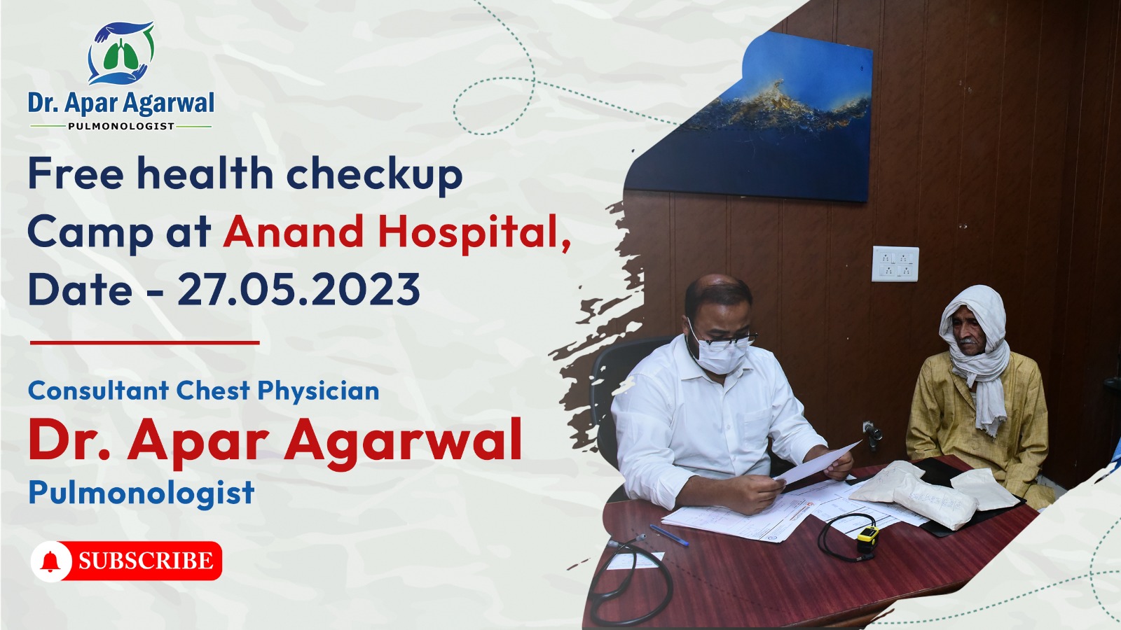 Free Health Checkup Camp was Organised at Anand Hospital 